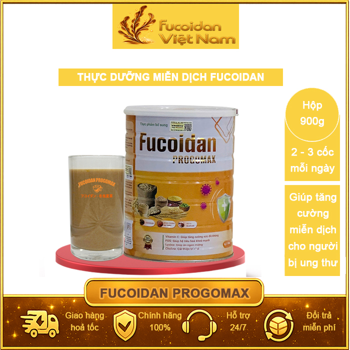 Thực dưỡng Fucoidan Progomax - Bổ Sung Dinh Dưỡng Từ Ngũ Cốc. Hộp 900g